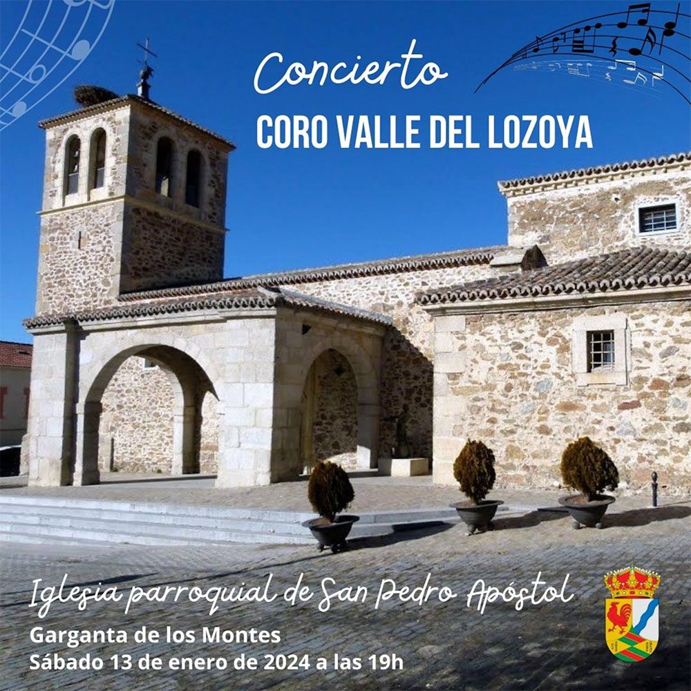 Concierto del Coro del Valle de Lozoya, enero 2024
